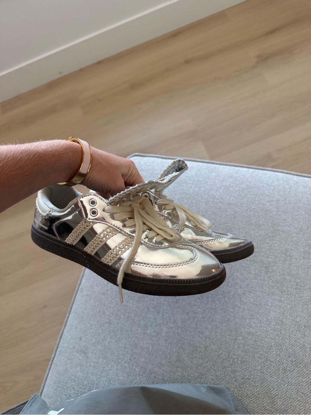 Silver Adidas x Wales Bonner - Picture 5 of 8